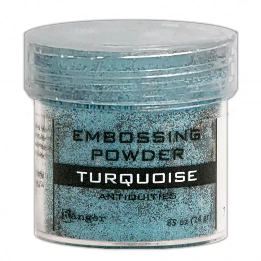 Embossing Pulver - Turquoise