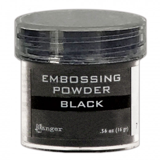 Embossing Pulver - Black