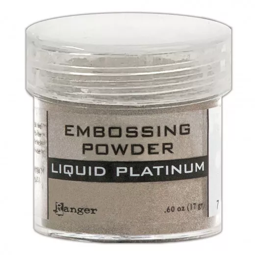 Embossing Pulver - Liquid Platinum