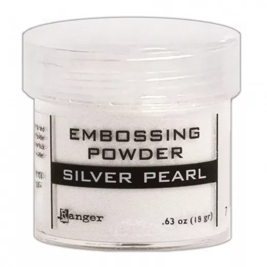 Embossing Pulver - Silver Pearl