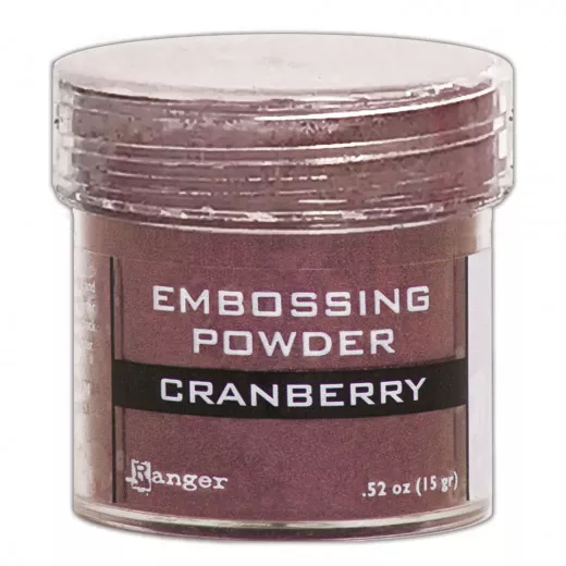 Embossing Pulver - Cranberry Metallic