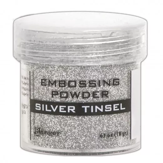 Embossing Pulver - Silver Tinsel