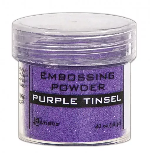 Embossing Powder - Purple Tinsel