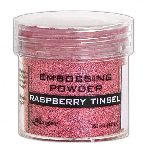 Embossing Powder - Raspberry Tinsel