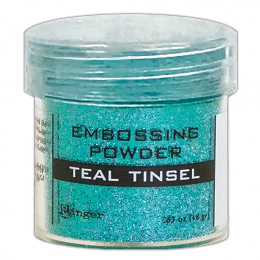 Embossing Powder - Teal Tinsel