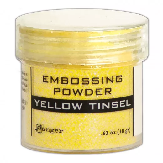 Embossing Powder - Yellow Tinsel