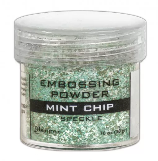 Embossing Speckle Powder - Mint Chip