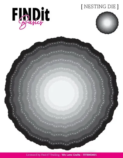 FINDit Basics - Nesting Dies - Wavey Circles