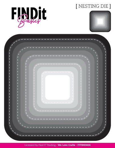 FINDit Basics - Nesting Dies - Curved Squares