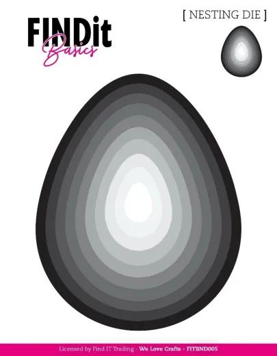FINDit Basics - Nesting Dies - Egg