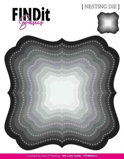 FINDit Basics - Nesting Dies - Deco Squares