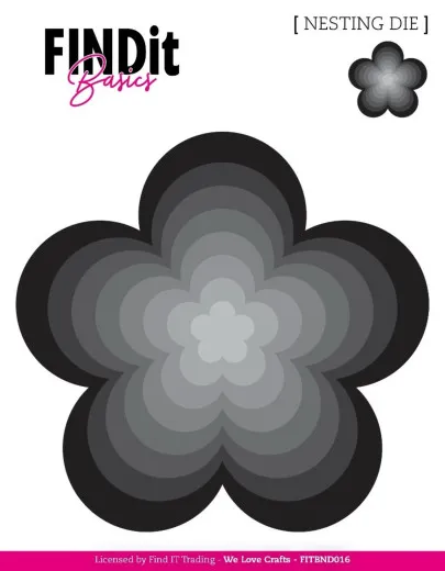 FINDit Basics - Nesting Dies - Bloom Flower