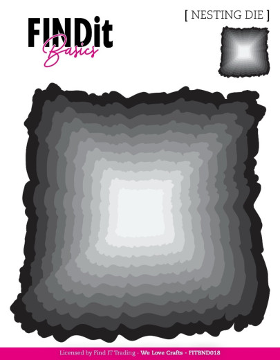 FINDit Basics - Nesting Dies - Rough Edge Square