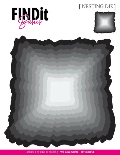 FINDit Basics - Nesting Dies - Rough Edge Square