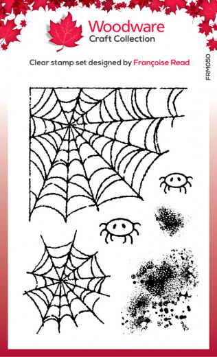 Woodware Clear Stamps - Spiders Web