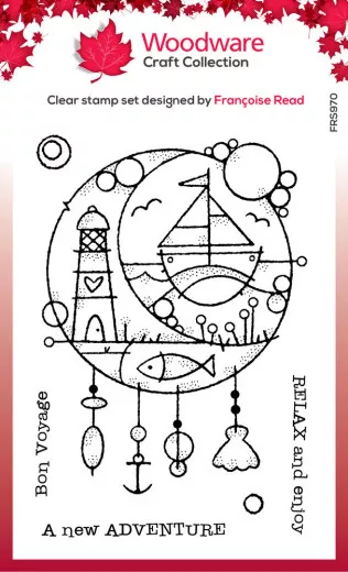 Woodware Clear Stamps - Seaside Dreamcatcher