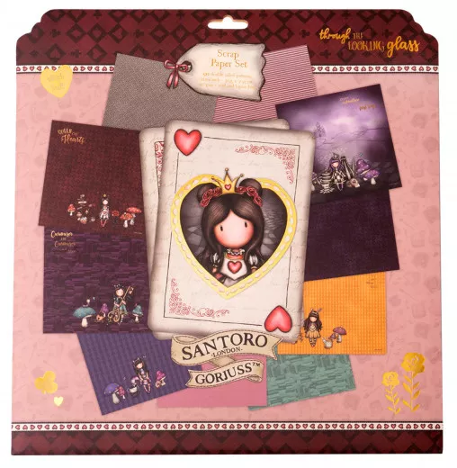 Gorjuss Wonderland 12x12 Scrap Paper Set