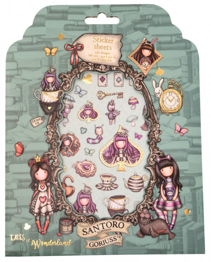 Gorjuss Wonderland Sticker Sheets