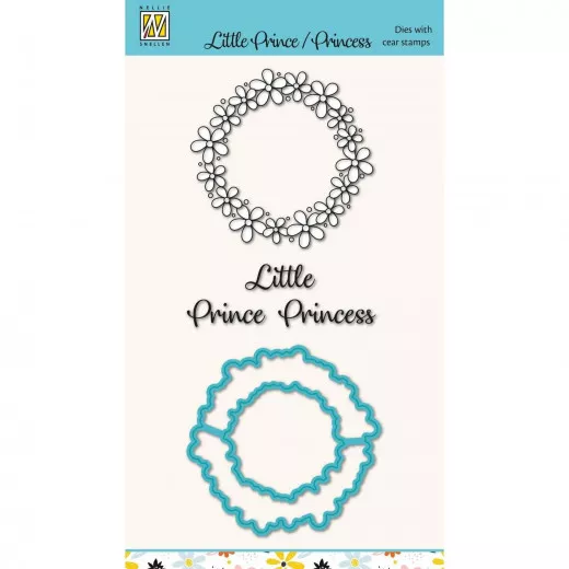 Cutting Die and Clear Stamps Set - Little Prince/Princess