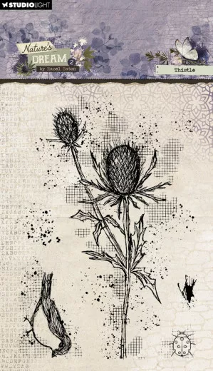 Studio Light - Clear Stamps - Natures Dream 2 Nr. 723 - Thistle