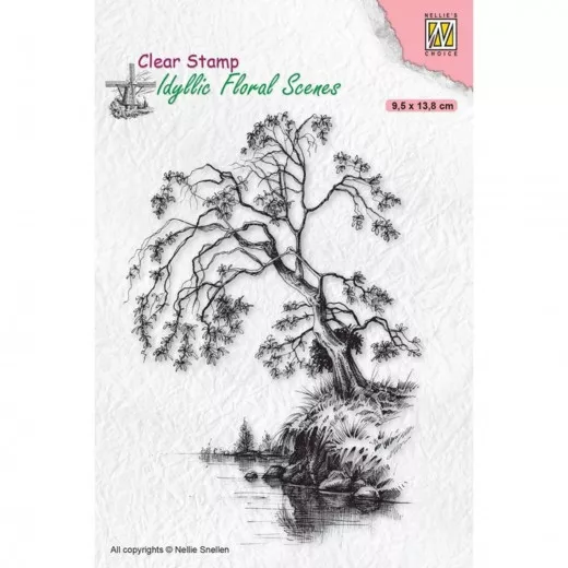 Clear Stamps - Idyllic Floral Baum am Wasser