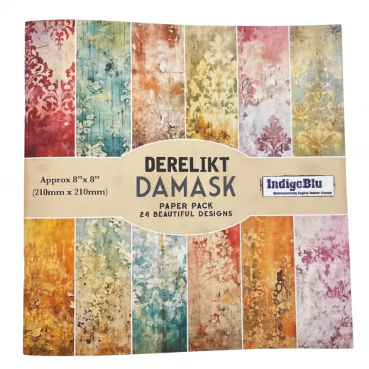 Derelikt Damask - 8x8 Paper Book