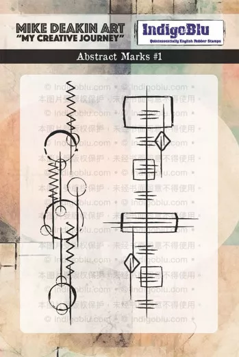 Unmounted Rubber Stamps - Abstract Marks