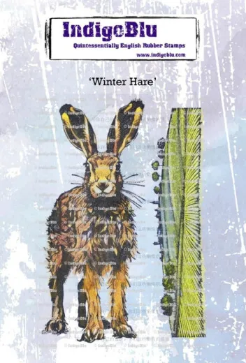 Unmounted Rubber Stamps - Winter Hare
