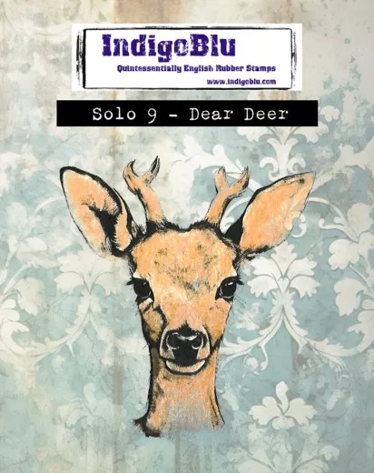 Unmounted Rubber Stamps - Solo 9 - Dear Deer