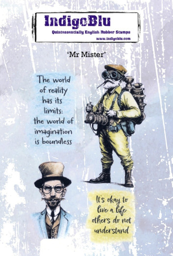 Unmounted Rubber Stamps - Mr Mister