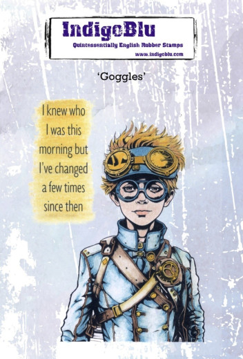 Unmounted Rubber Stamps - Goggles