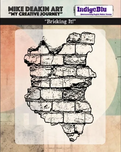 Unmounted Rubber Stamps - Bricking It Solo