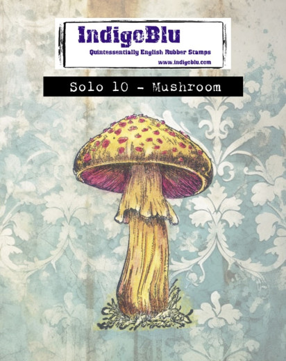 Unmounted Rubber Stamps - Solo 10 - Mushroom