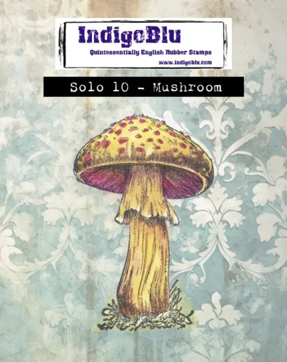 Unmounted Rubber Stamps - Solo 10 - Mushroom