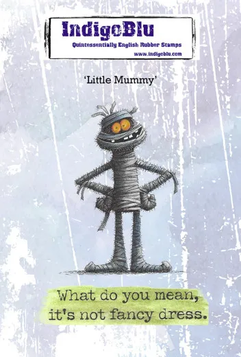 Unmounted Rubber Stamps - Little Mummy
