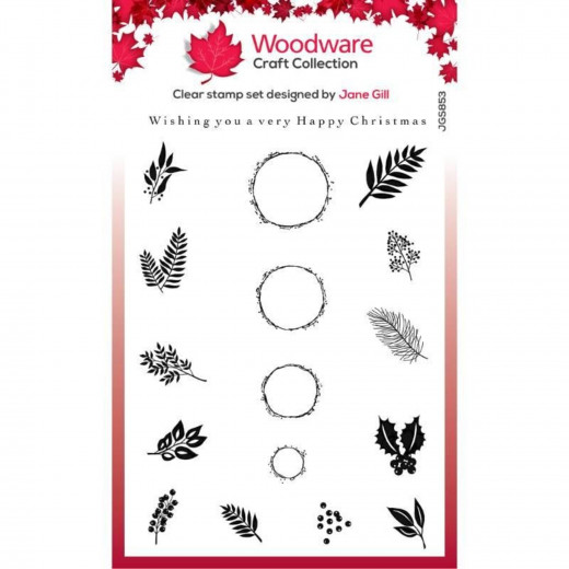 Woodware Clear Stamps - Bubble Ornaments