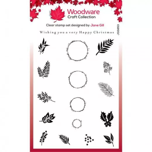 Woodware Clear Stamps - Bubble Ornaments