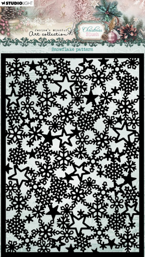 Studio Light - Masks / Stencils - Christmas Blush - Snowflake Pattern
