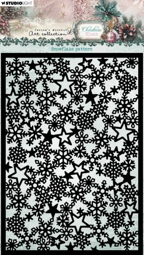Studio Light - Masks / Stencils - Christmas Blush - Snowflake Pattern