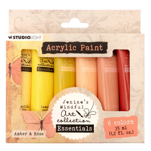 Studio Light - Acrylic Paint - Amber & Rose Essentials