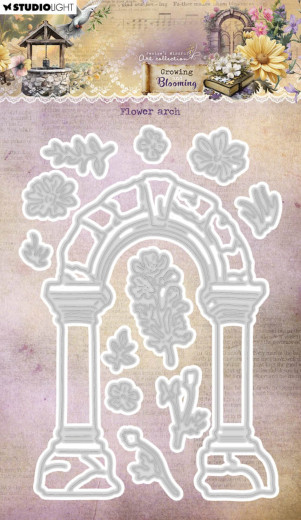 Studio Light - Cutting Dies - Growing & Blooming - Flower Arch