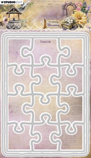 Studio Light - Cutting Dies - Growing & Blooming - Puzzle