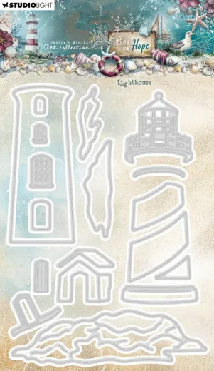 Studio Light - Cutting Dies - Tide of Hope - Lighthouse