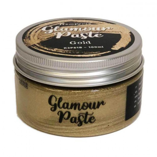 Stamperia Glamour Paste - Gold