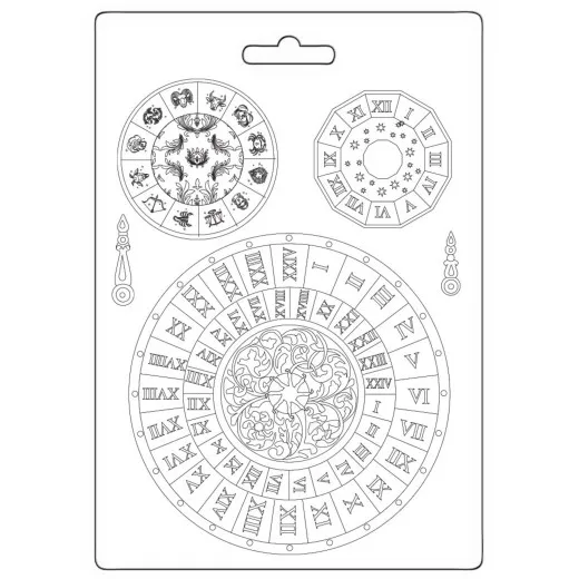 Soft Mould A5 - Venice City of Art - Clocks