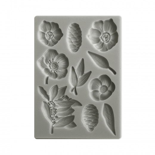 Silicone Mould A6 - Christmas - Pinecones