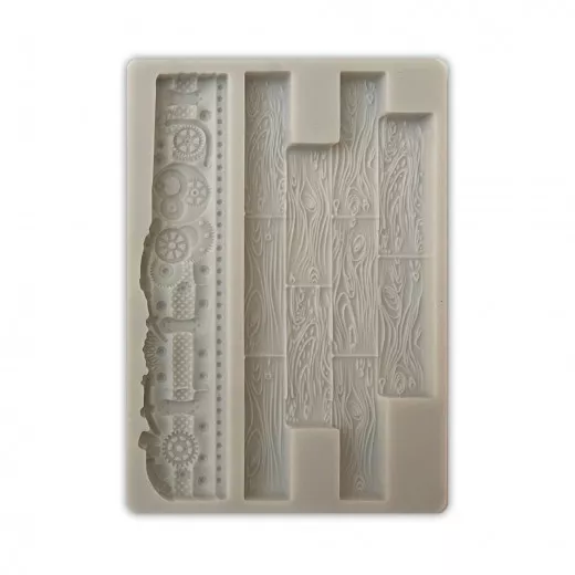 Silicone Mould A6 - Songs of the Sea - Wood and Mechanisms