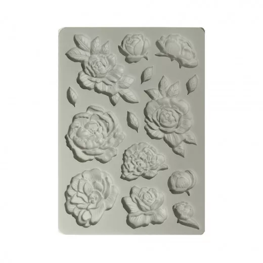 Silicone Mould A5 - Precious - Peony