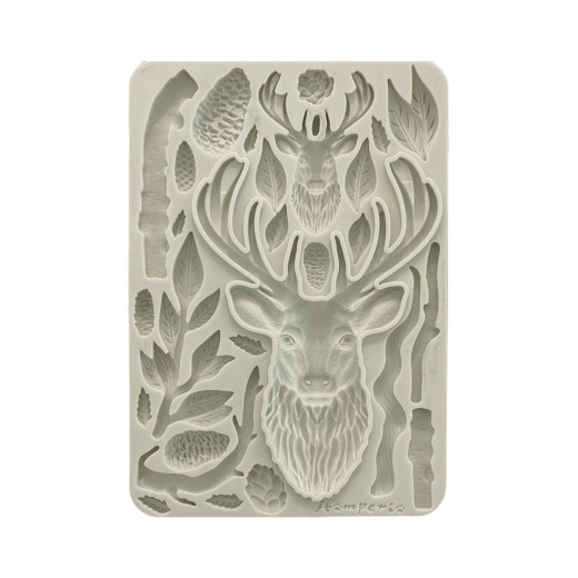 Silicone Mould A5 - The Owl's House - Deer