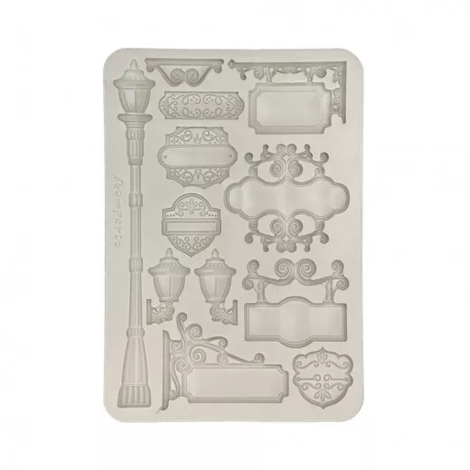 Silicone Mould A5 - Art of Travelling - Plates